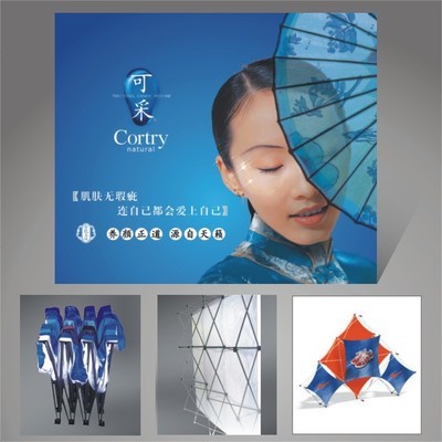 拉網展架系列 E-LA、LB、LC、LAD型號解析及其在廣告策劃中的應用